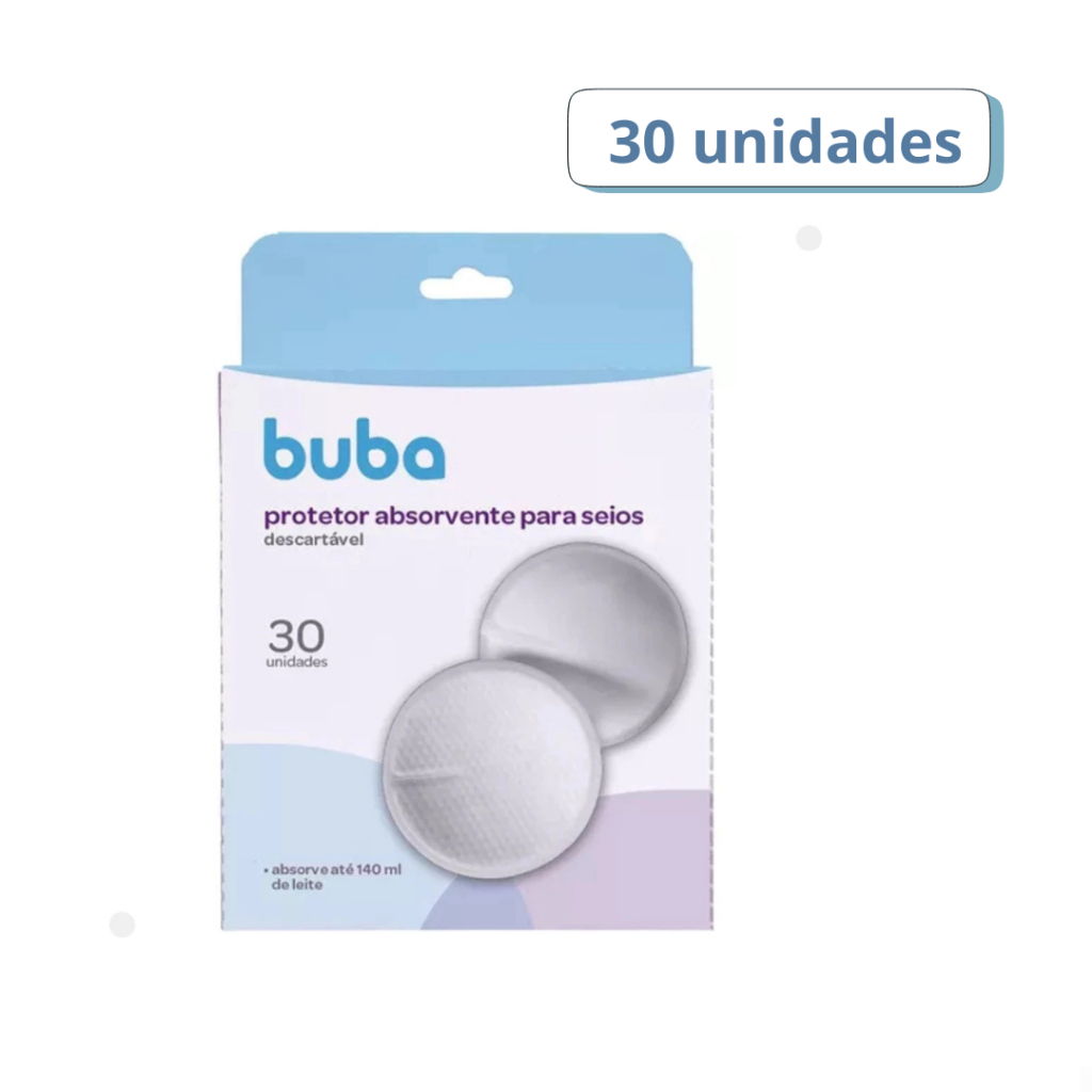 Absorvente/Protetor de seio BUBA Descartável C/30 Unidades em Oferta na Shopee