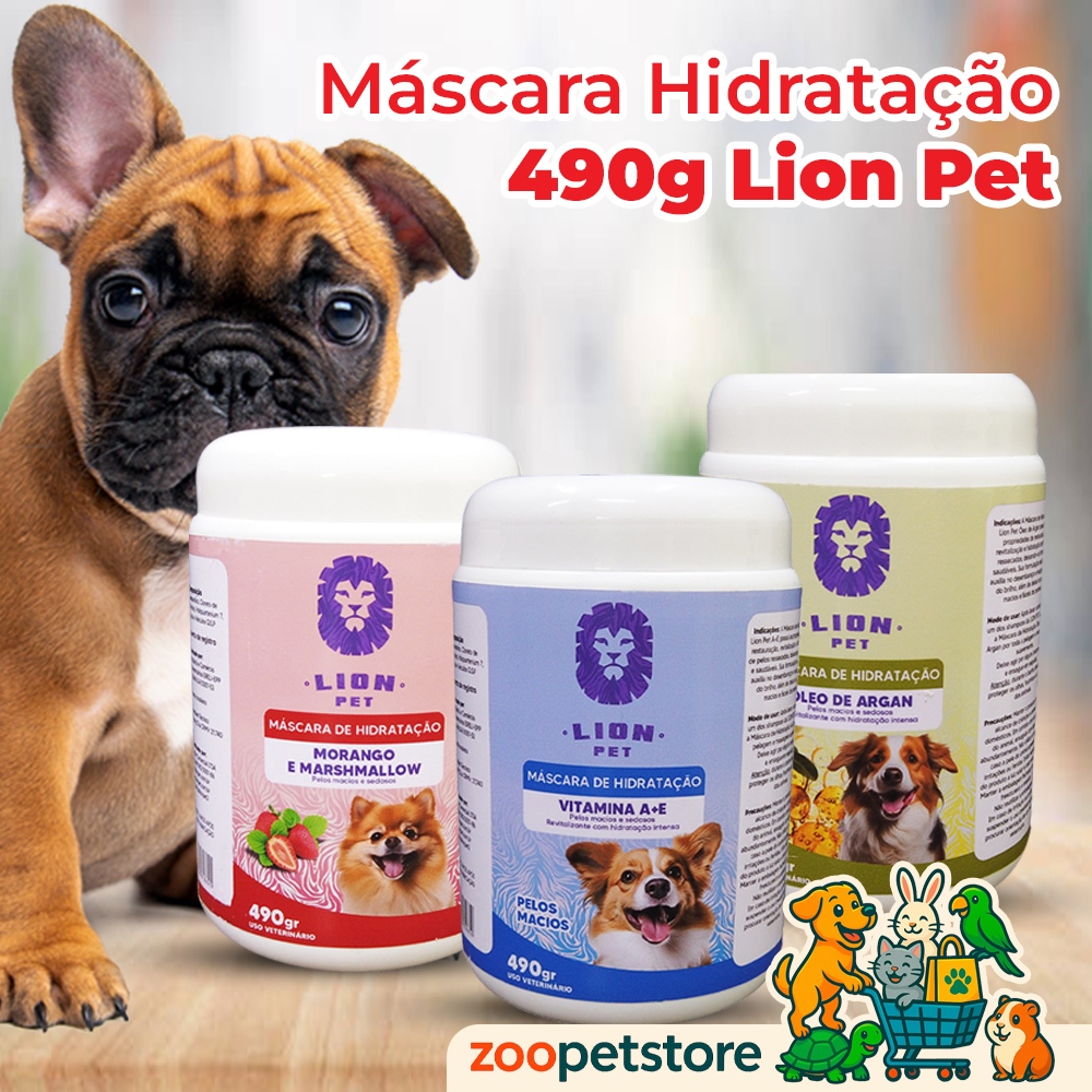 Máscara De Hidratação Cachorro Pet 490GR Creme para Hidratar Cachorro em Oferta na Shopee