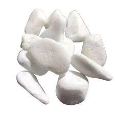 Mármore Dolomita Pedra Branca nº3 - 10kg, Vasos e Jardins