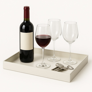 Bandeja De Vidro Cantinho Do Café Aparador Rack adega Bar Mesa De Estar E Decoração 30x40 em Oferta na Shopee