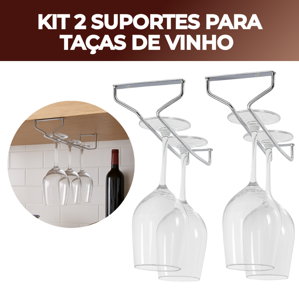 Suporte Taças Prateleira: Onde Comprar | BuscaProdutos