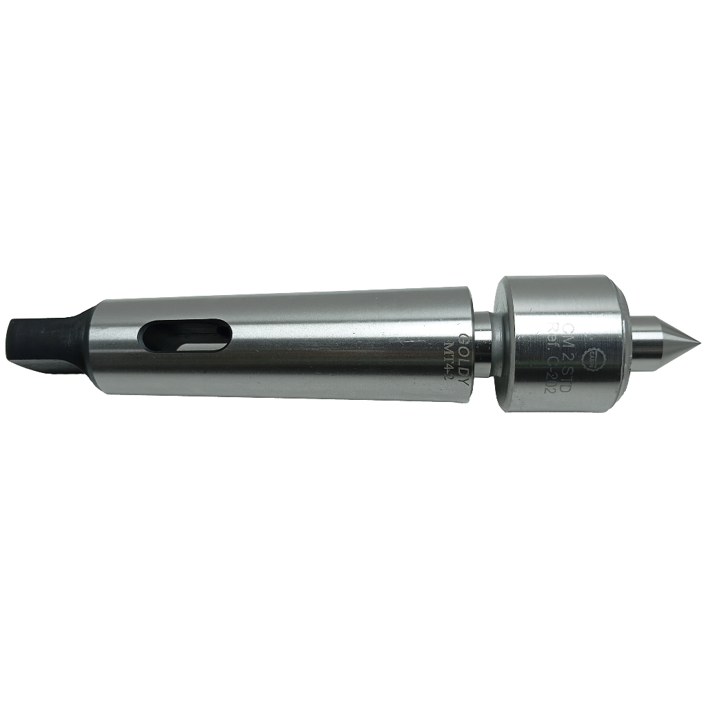 Ponta Rotativa Cm2 Std Contra Ponto Para Torno + Bucha