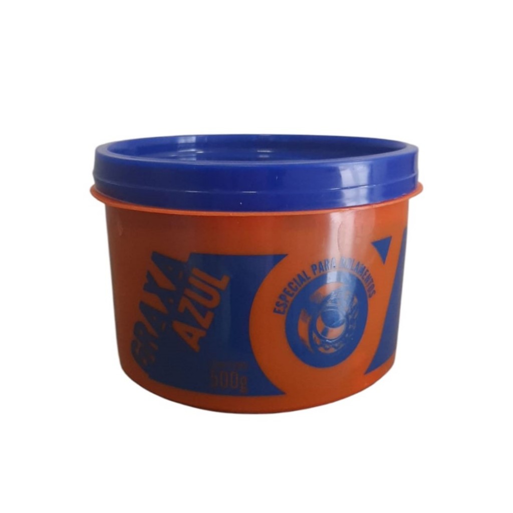 1 UN / GRAXA AZUL 500G - CAIXA DIREÇÃO - ROLAMENTOS ESFERAS/ROLOS - ENGRENAGENS - MANCAIS LISOS - ACOPLAMENTOS FLEXÍVEIS
