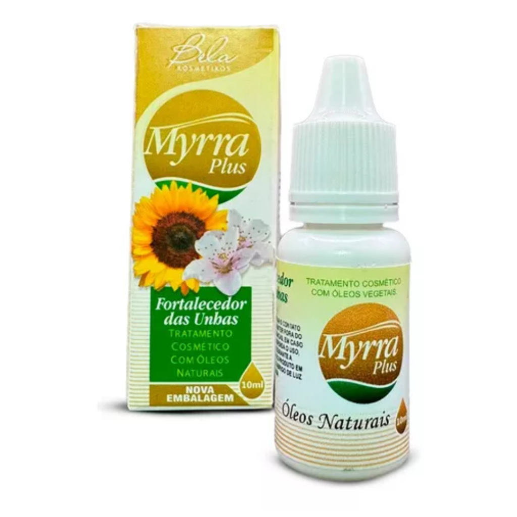 Fortalecedor De Unhas e Tratamento Micose - Myrra Plus 10ml em Oferta na Shopee