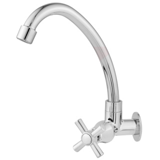 Torneira cozinha ou banheiro PAREDE Bica Móvel ABS Cromada 1/4 Volta em Oferta na Shopee