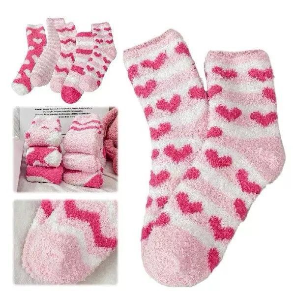 Kit 3 Meias De Lã Felpuda Grossa Para Frio Adulto Masculinas e Femininas Meias De Chão em Oferta na Shopee