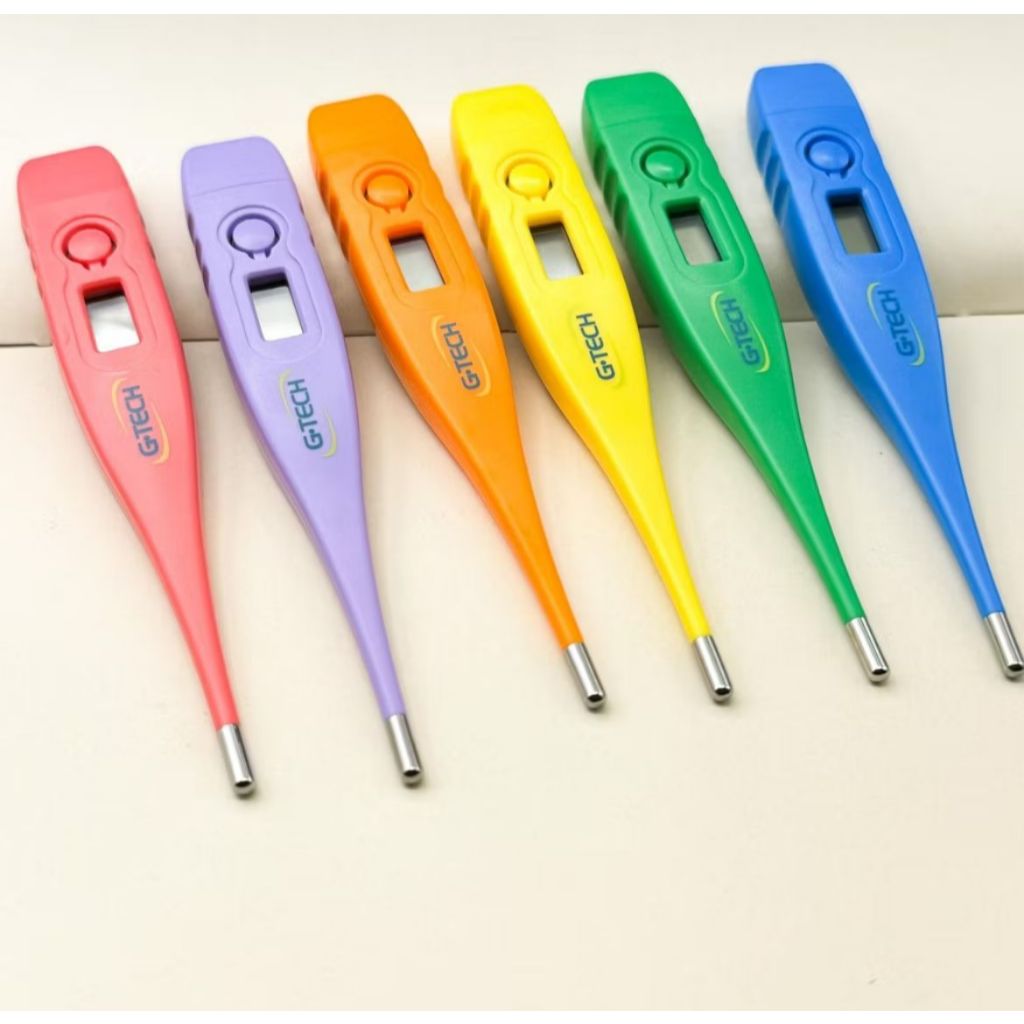 Termômetro Digital G-TECH Várias Cores Termômetro Clínico Adulto E Infantil