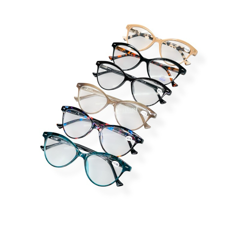 Óculos De Leitura Sem Grau Até +3.50 Feminino Grau P/ Presbiopia em Oferta na Shopee