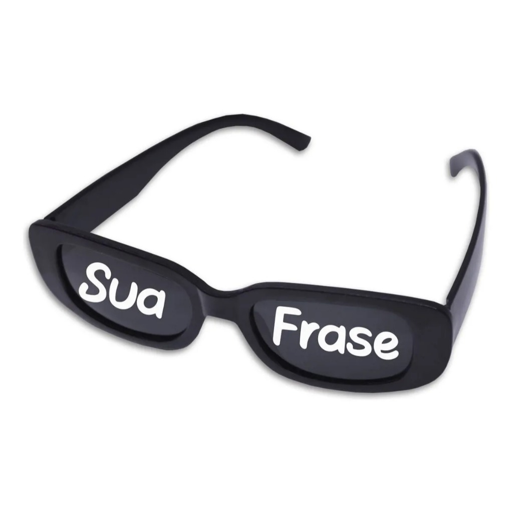 Kit 10 Óculos Retro De Festa Lente Personalisada Casamento