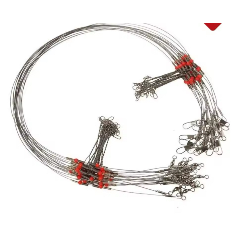 KIT COM 5 UNIDADES CHICOTE C/2 PARA PESCA 70 LBS