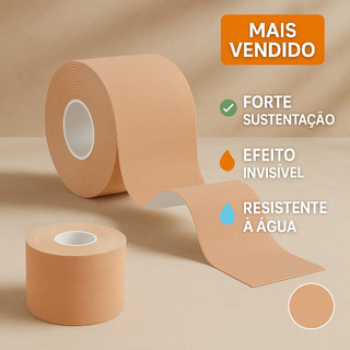 Sutiã Rolo Adesivo Levanta Peito Seio Fita Invisível