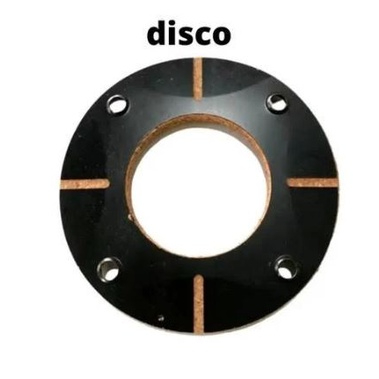 Disco Cortiça com Lata 04 furos para Motor de Maquina de Costura Industrial