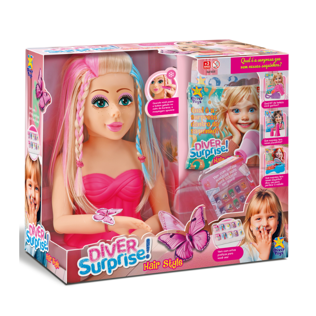 Busto Boneca para Pentear: Onde Comprar | BuscaProdutos