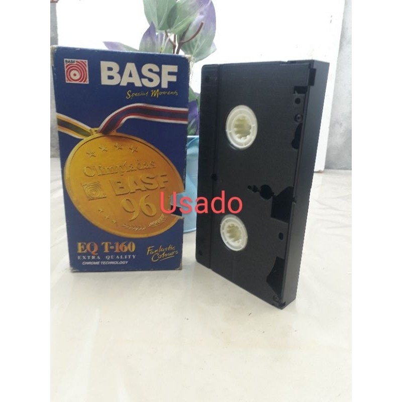 Fita VHs Cassette Olimpíadas Basf 96 ( usado)