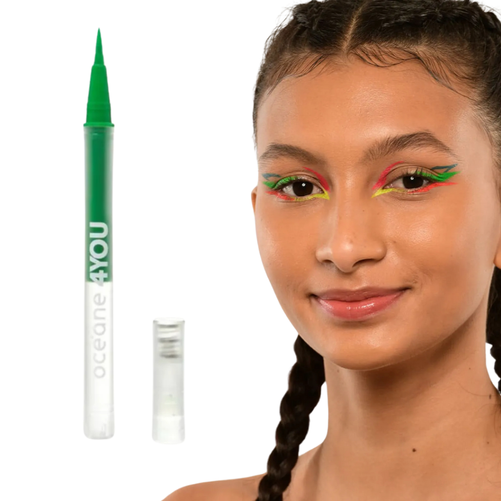 Océane 4 You Flash Color Pen - Caneta Delineadora 1,2ml - Neon Green