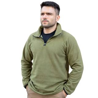 Casaco Masculino Verde Blusão Fleece Térmico Acampamento Camping Trilha Trekking Passeio em Oferta na Shopee