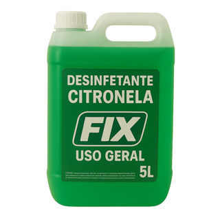 Desinfetante Uso Profissional 5 Litros Citronela Fix em Oferta na Shopee