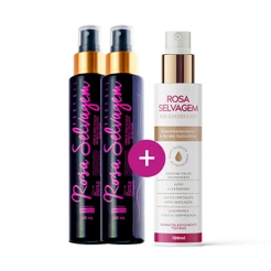 Compre 2 leve 3, 2 Óleos Rosa Selvagem + 1 Ácido