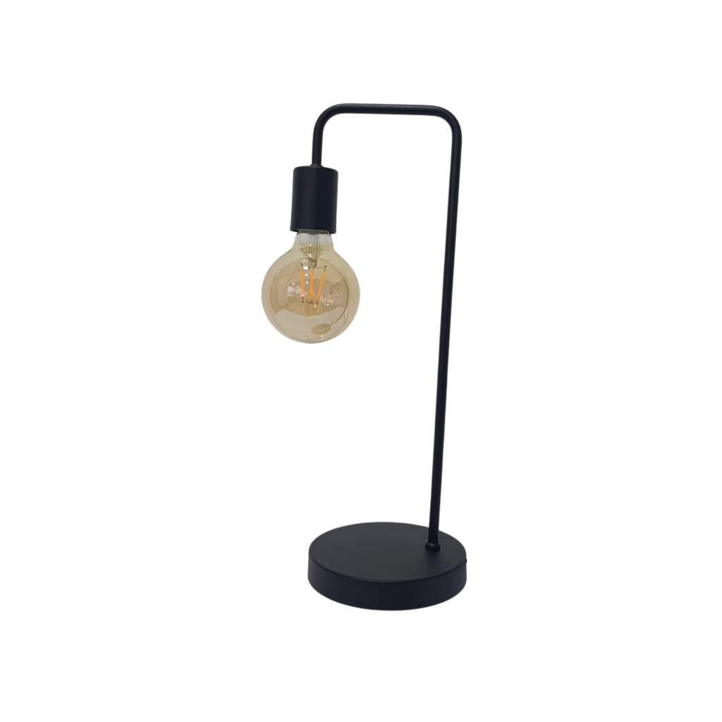 Luminária de Mesa Abajur Vintage Retrô Decorativa Iluminação Bivolt Tomada