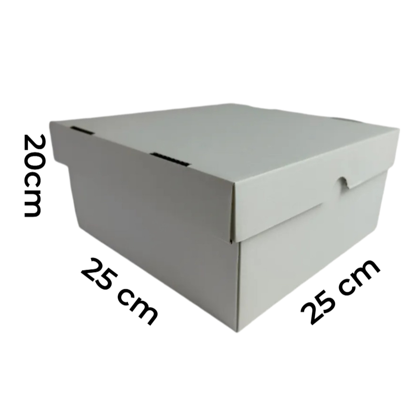 10x Caixa prática para Bolo / Torta / Confeitaria - Tamanhos em Oferta na Shopee