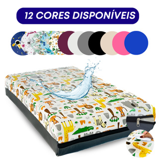 Capa de Colchão Solteiro Hospitalar 100% Impermeável Fácil de Lavar Antialérgico e Antiácaro em Oferta na Shopee