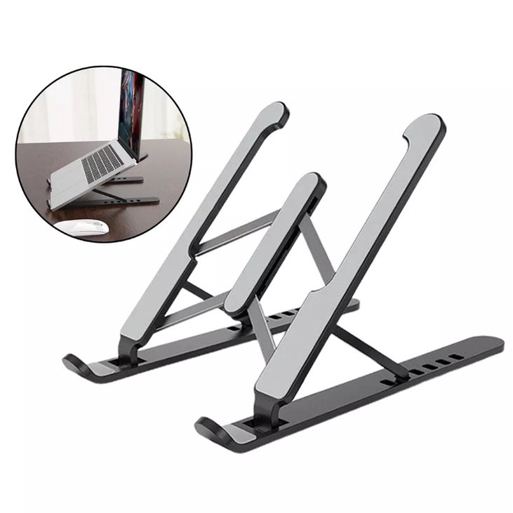 Suporte Dobrável Para Notebook Tablet Ipad Ergonômico Ajustável Fino