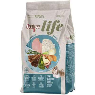 Ração Para Cachorro 3KG Alimento Quatree Life Adulto Raças Tamanho Pequeno Sabor Frango e Arroz em Oferta na Shopee