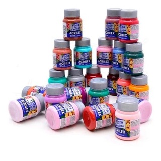Kits Tintas de Tecido Acrilex 37ml (Pode escolher as cores) em Oferta na Shopee