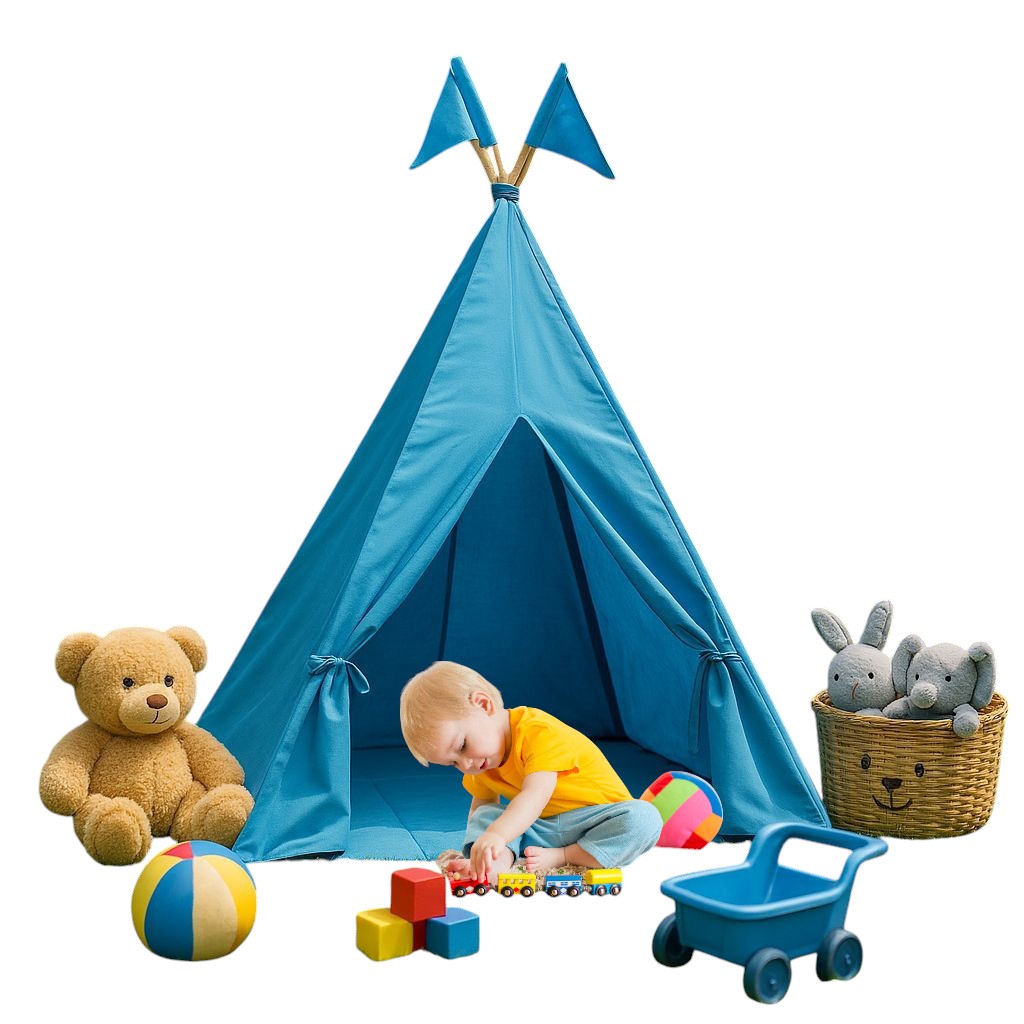 Barraca Infantil Tenda De Índio / Cabana Festa Do Pijama Temas Menino Menina