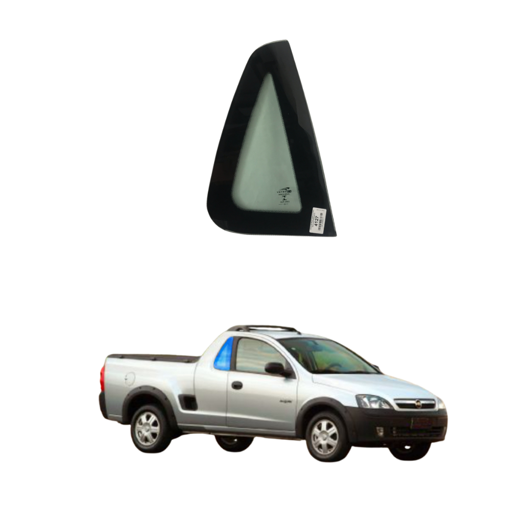 Vidro Lateral Fixo Montana Antiga Lado Direito 2002 a 2010