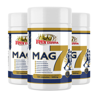 3 Magnésio 7 em 1 500mg 360cps Dimalato Quelato Sulfato Cloreto Taurato Bisglicinato Citrato Malato Creatina Quelato em Oferta na Shopee
