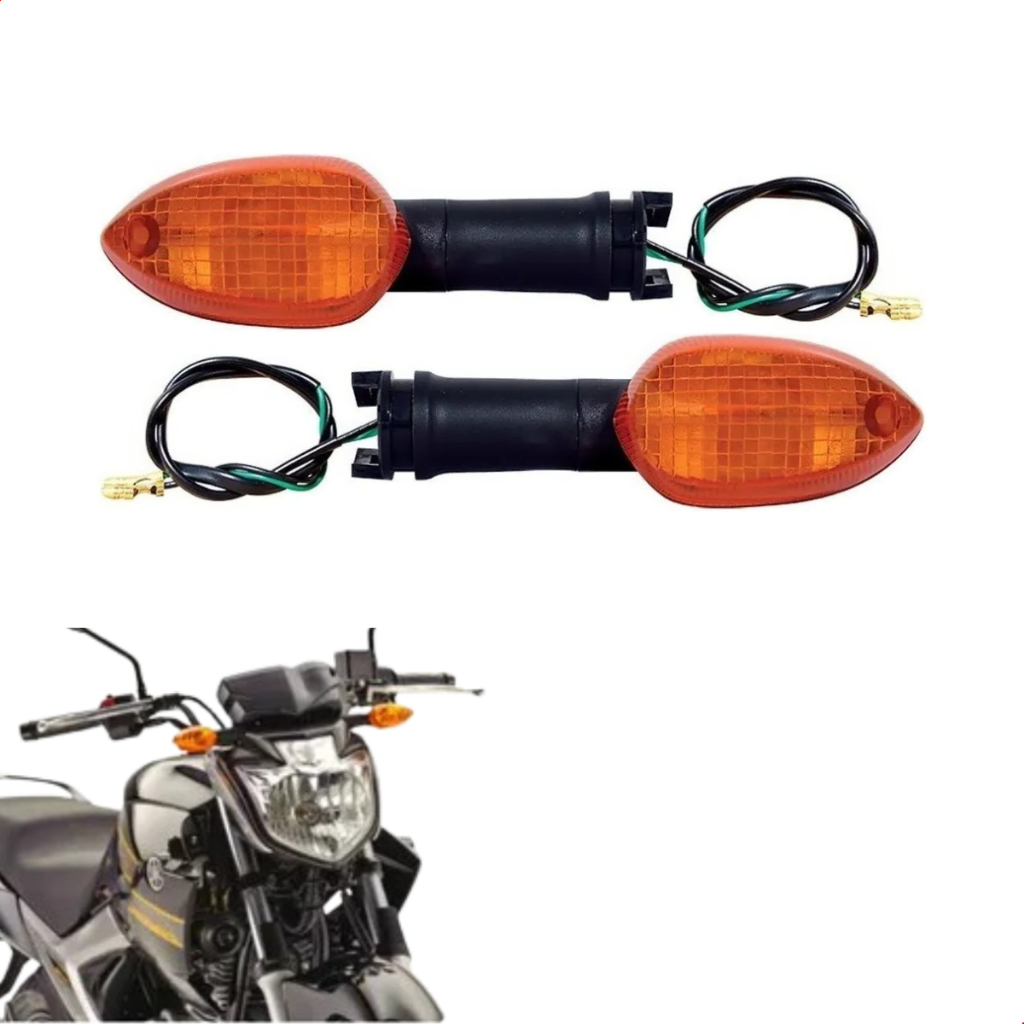 Pisca Seta Moto Para Fazer 250 2011 2014 Laranja 2 Unidades em Oferta na Shopee
