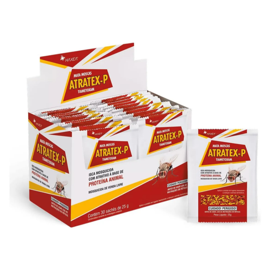 Atratex Mata Moscas 30 sachês de 25g