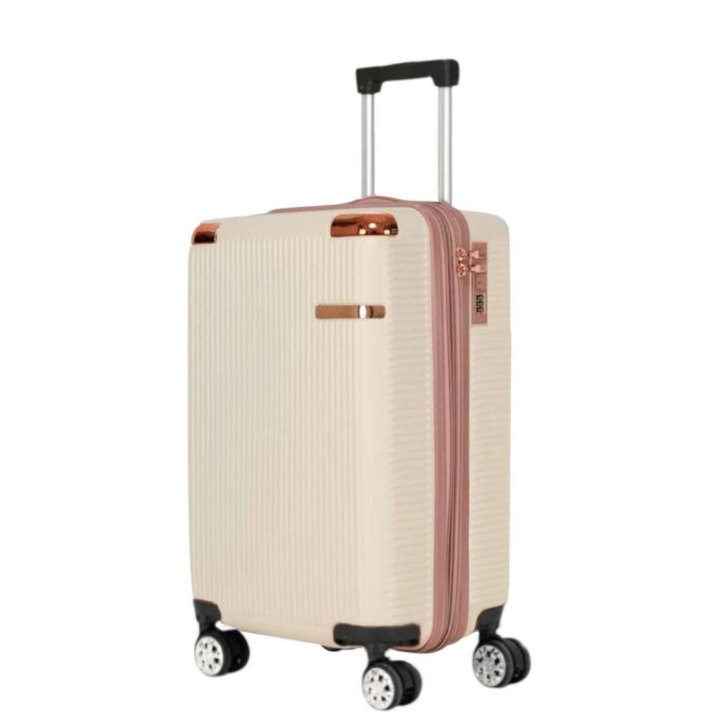 Imagem Mala De Viagem Bordo 10kg 18KG Pequena Média Abs Rígida Rodinhas 360 Com Zíper Expansivel