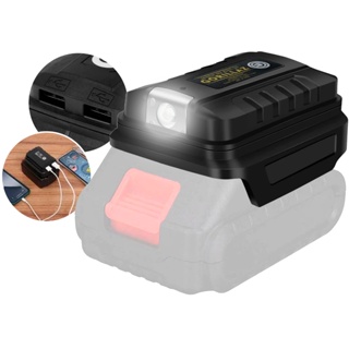 Adaptador De Carregamento Usb Para Baterias 18v Com Luz Led De Trabalho Gorillaz em Oferta na Shopee