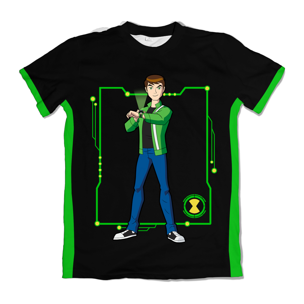 Camiseta Ben Alien Force Desenho Ben 10