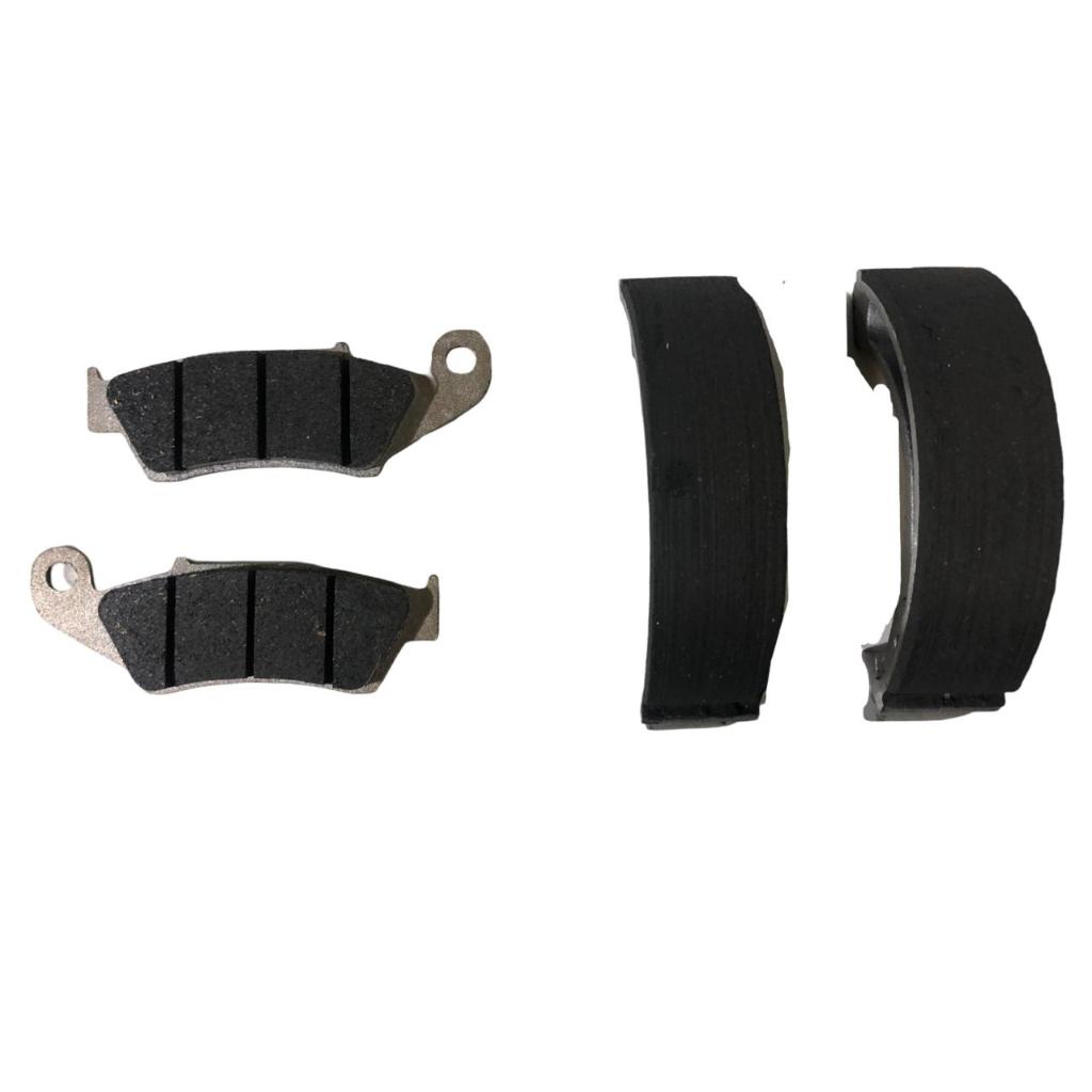 Pastilha Freio + Lona Crf 230 Nxr Bros 150