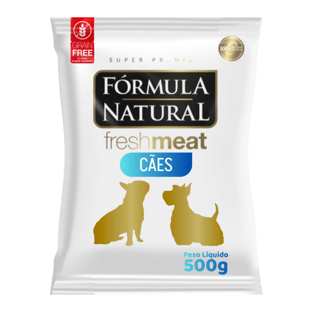 Combo Rações Super Premium Formula Natural Fresh Meat Para Cães Adultos Raças Mini e Pequenas 500g