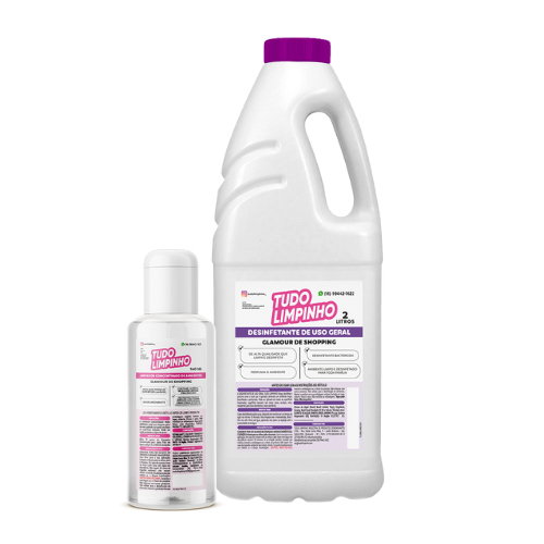 KIT DESINFETANTE POTENCIALIZADOR DE ESSÊNCIA TUDO LIMPINHO