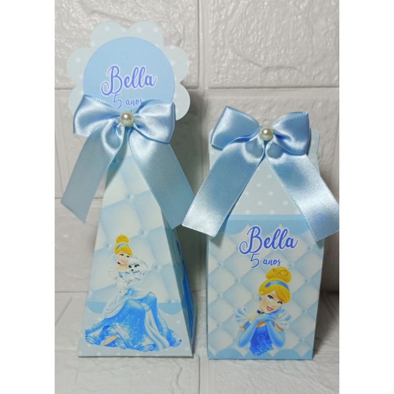 Caixinhas Personalizadas Cinderela Pegue e Monte/lembrancinhas Personalizadas para aniversários/caixinhas para festas.