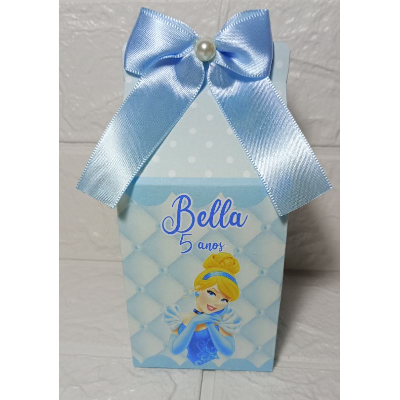 Caixinhas Milk Cinderela Pegue e Monte/ lembrancinhas Personalizadas/ caixinhas de festa.