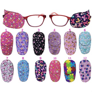 01 Tapa Olho Infantil Menina Para Tratamento de Olho Preguiçoso Tampão Para Olho Infantil, serve para ambos os lados em Oferta na Shopee