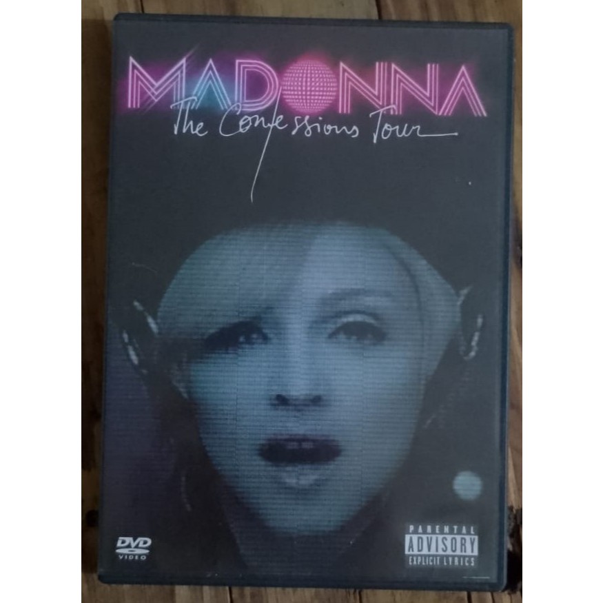DVD Madonna The  Confessions Tour Pop Shows Cantoras.