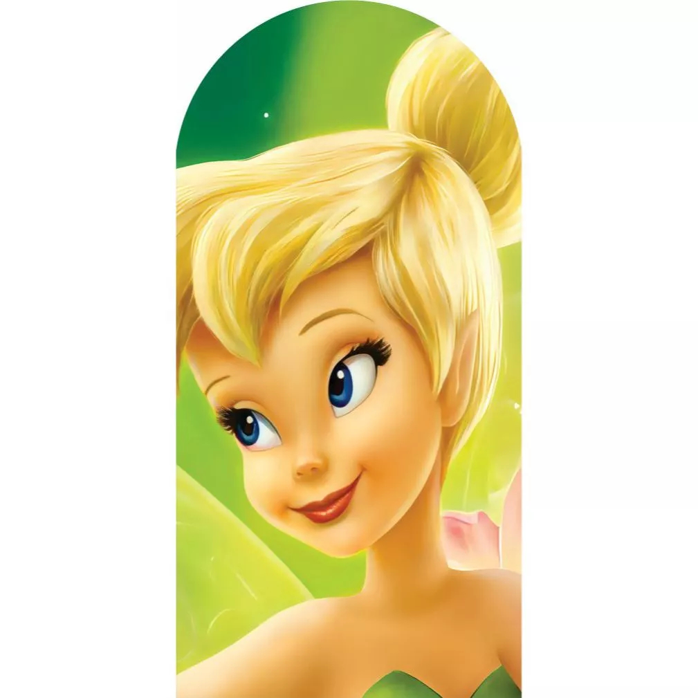 PAINEL DE FESTA TINKER BELL OU SININHO ROMANO VERT 2M DE ALTURA X 1M DE LARGURA EM TECIDO SUBLIMADO