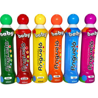 Kit 6 Canetas Carimbo Pinguelo Baby 40ml Frete Gratis. em Oferta na Shopee