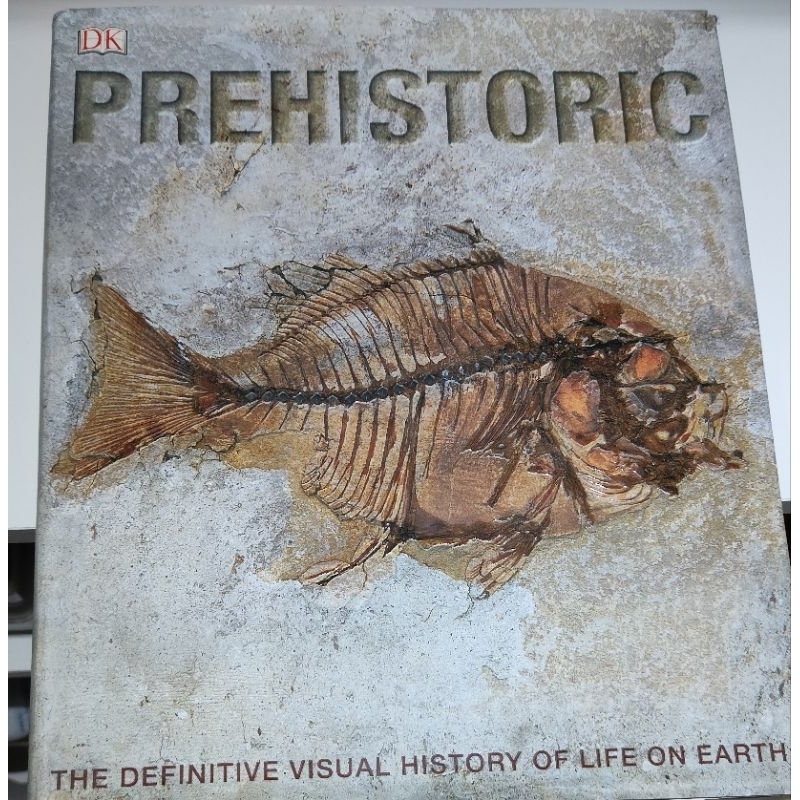 LIVRO PREHISTORIC THE DEFINITIVE VISUAL HISTORY OF ON EARTH.