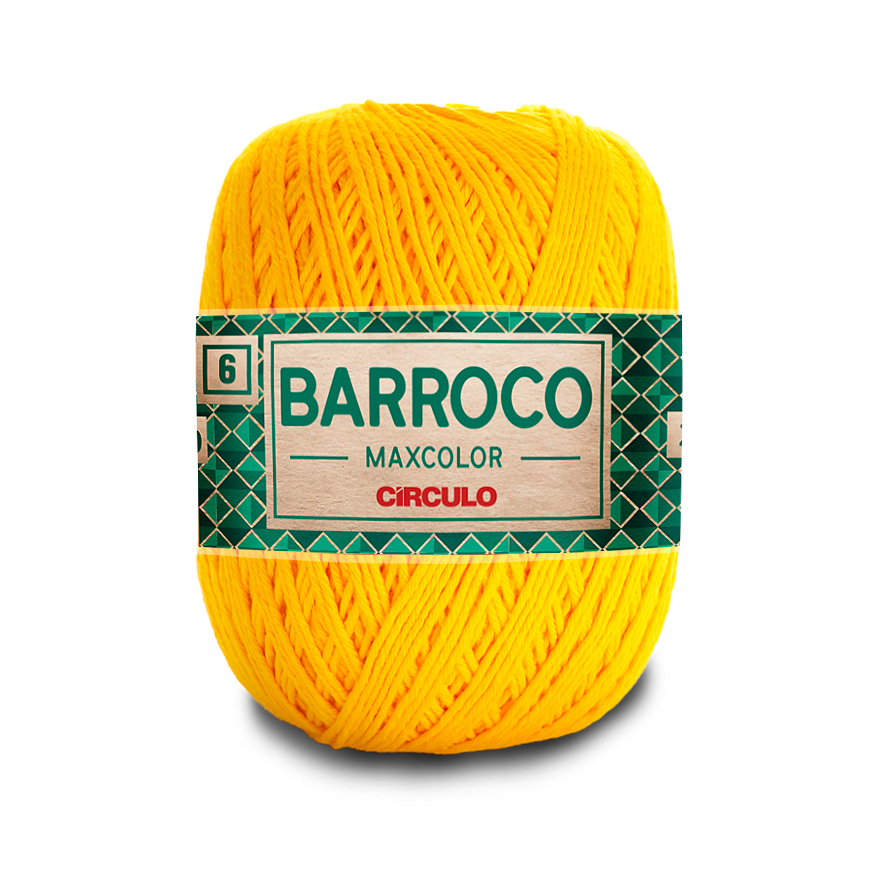 Barroco Maxcolor Círculo Fio 6 400g 452m Barbante max 400g - Círculo