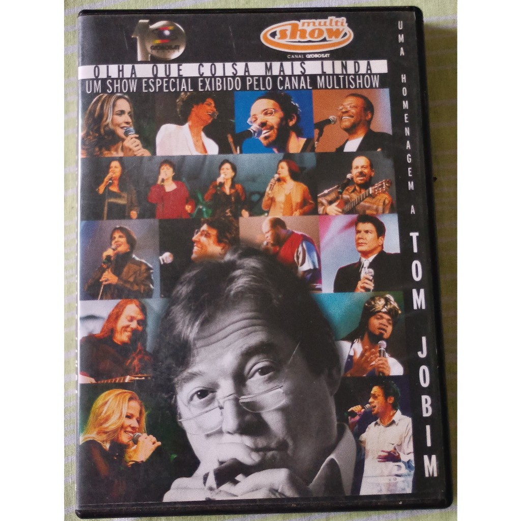 Dvd Uma Homenagem A Tom Jobim - Olha Que Coisa Mais Linda
