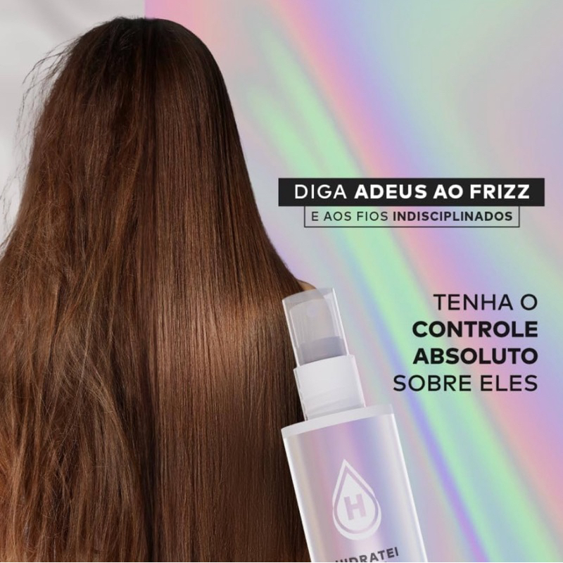 Leave-in Controle Absoluto Antifrizz Hidratei 60ml - Liso Natural