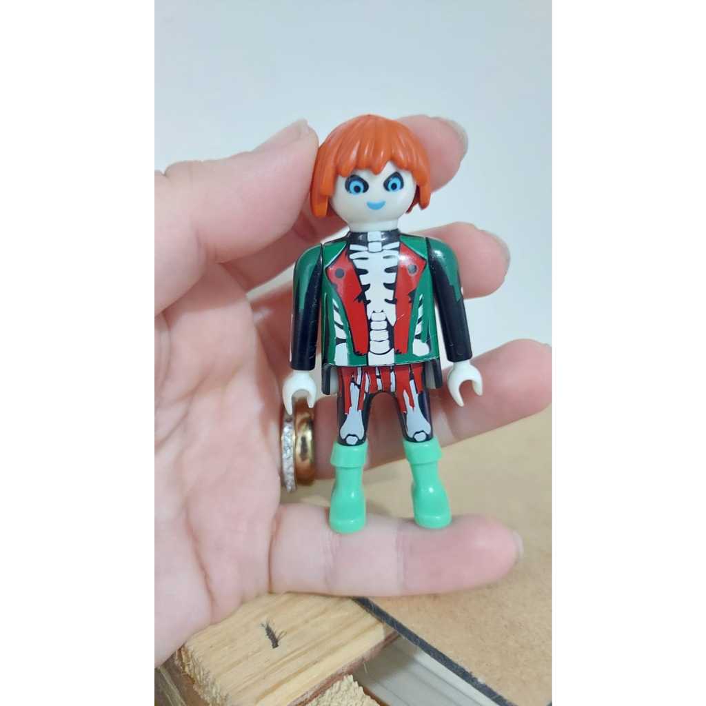 Bonecos Playmobil Pirata, Cavalheiro, usado antigo (valor unitário)